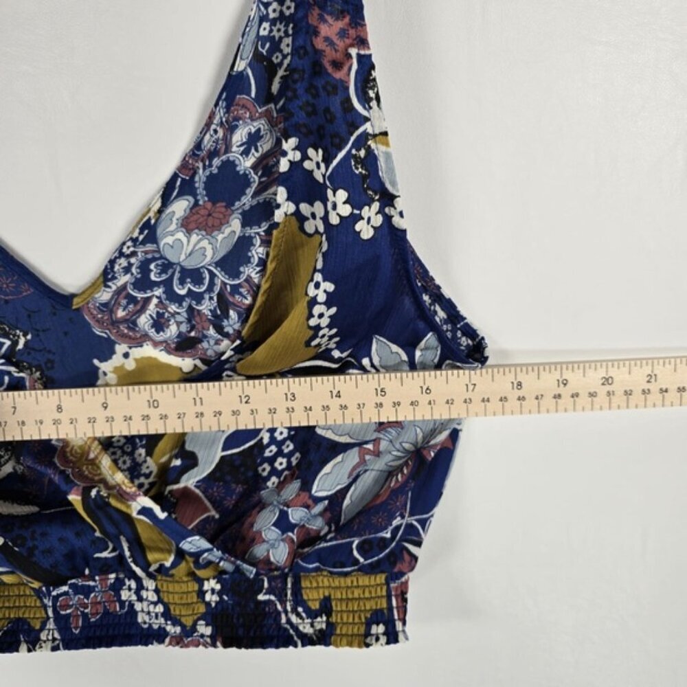 NWT FREE PEOPLE Ocean Combo Weekend in Montauk Cropped Tank Top‎ OB1338373 Sz M - Picture 6 of 12